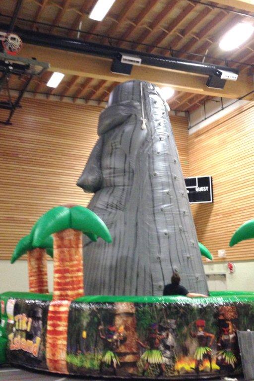 Inflatable Rock Wall